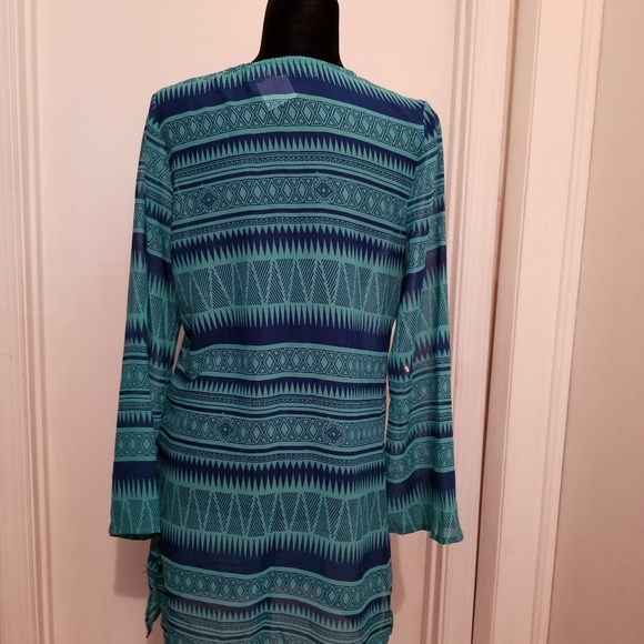 Sheer long blouse - Picture 4 of 5